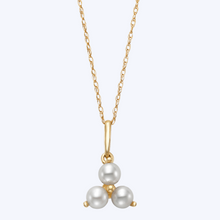 Load image into Gallery viewer, 3-Pearl Drop Pendant
