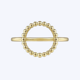 Open Circle Ladies Ring