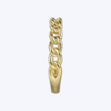 Cuban Link Stackable Ring