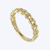 Cuban Link Stackable Ring