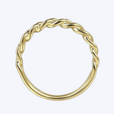 Cuban Link Stackable Ring