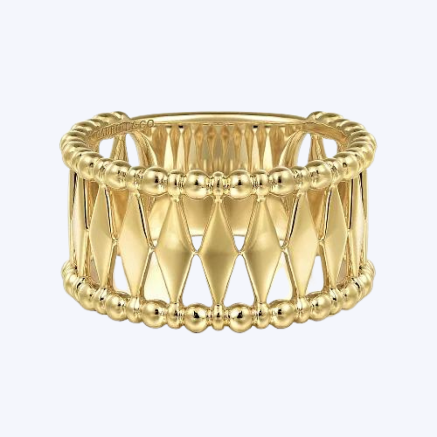 Classic Wide Band Ladies Ring