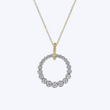 Diamond 20mm Drop Necklace