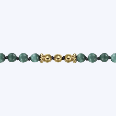 Malachite Beads Bracelet