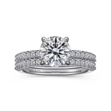 Eleanor Diamond Accented Engagement Ring