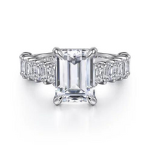 Load image into Gallery viewer, Brava Diamond Accented Engagement Ring
