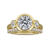 Henley Round Bezel Set Diamond Ring