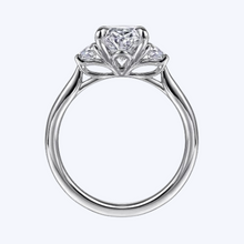 Load image into Gallery viewer, Devon Oval Three Stone Diamond Engagement Ring
