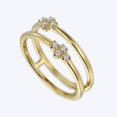 Diamond Easy Stackable Ring