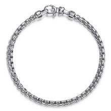 Load image into Gallery viewer, Round Box Chain Bracelet
