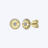 Gaby Diamond Stud Earrings