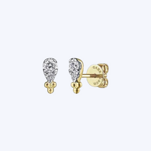 Load image into Gallery viewer, Diamond Bujukan Stud Earrings
