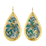 Blue Firenze Medium Tear Drops