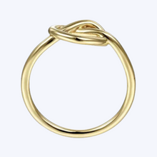 Load image into Gallery viewer, Twisted Heart Pretzel Ring
