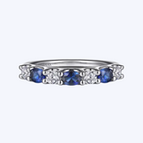 Landon Sapphire & Diamond Ring