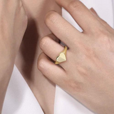 Engravable Heart Ring