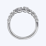 Diamond Bypass Ring