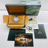 Men Rolex Explorer II Polar Steel White Dial 16570