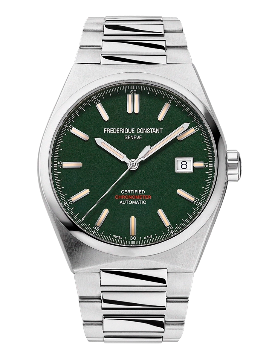 Green Automatic Cosc Watch