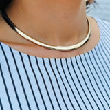 Reversible Omega Necklace