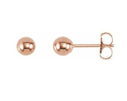 Gold Ball Studs