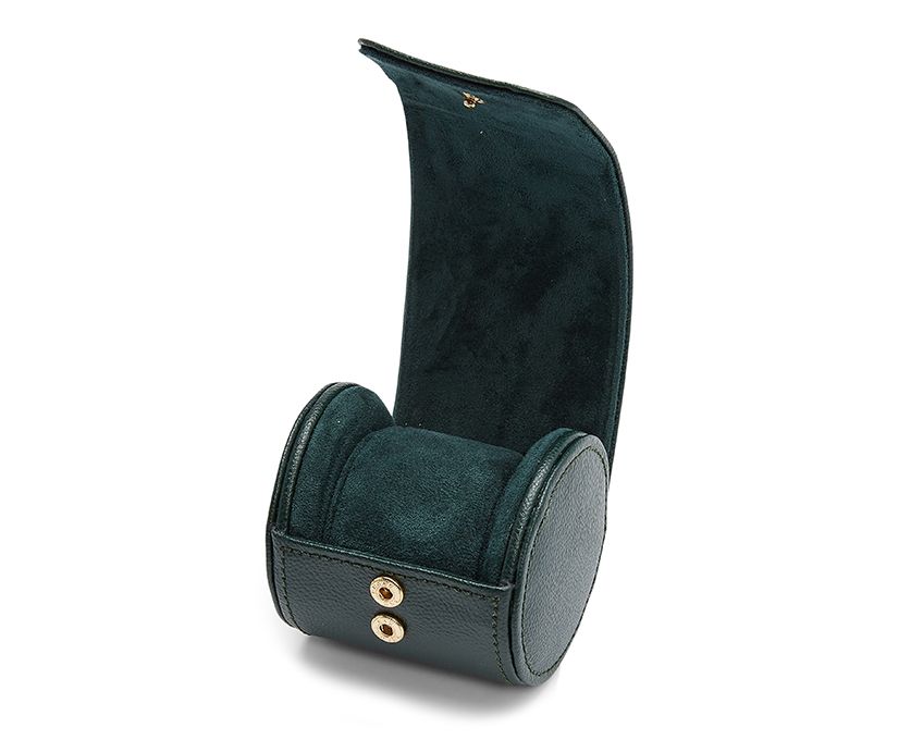 British Racing Green Single Watch Roll