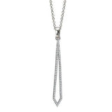 Diamond Drop Pendant Necklace