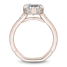 Load image into Gallery viewer, Claw &amp; Channel Prong-Set Diamond Engagement Ring
