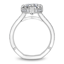 Load image into Gallery viewer, Claw &amp; Channel Prong-Set Diamond Engagement Ring
