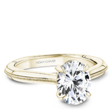 Claw Prong Milgrain Solitaire Engagement Ring