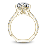 North-South-East-West Claw Prong Diamond Engagement Ring