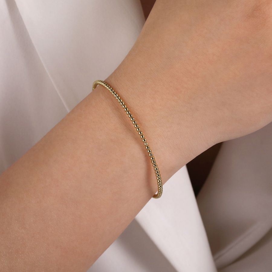 Beaded Bujukan Open Bangle