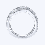 Lusso Diamond Criss-Cross Ring