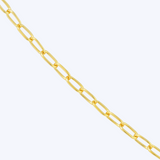 2.45mm Petite Paperclip Chain Necklace