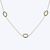 O Diamond Necklace