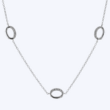 O Diamond Necklace
