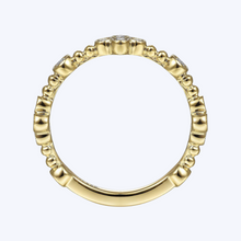 Load image into Gallery viewer, Bezel Set Diamond Quatrefoil Ring
