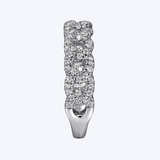 Chain Link Diamond Ring