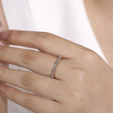 Geometric Stackable Diamond Ring