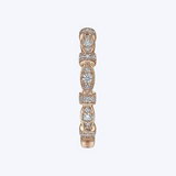 Geometric Stackable Diamond Ring