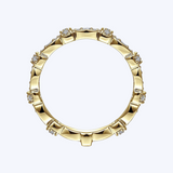 Geometric Stackable Diamond Ring