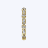Geometric Stackable Diamond Ring