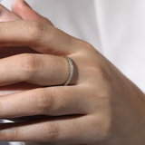 Milgrain Slim Stackable Ring