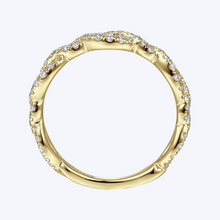 Load image into Gallery viewer, Twisted Pave Diamond Ring
