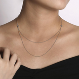 Double Chain Layered Necklace