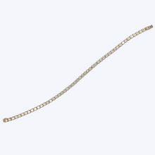 Load image into Gallery viewer, Yellow Gold Diamond Tennis Bracelet (4.90ctw)
