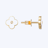 Enamel Clover Studs