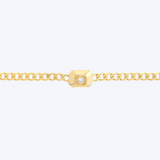 K. Mason Curb Link Gemstone Bracelet