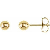 Gold Ball Studs